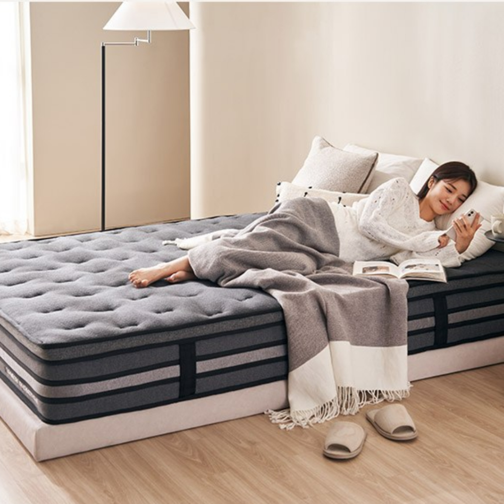 Ảnh NÊM LÒ XO TÚI HÚT CHÂN KHÔNG Cao Cấp SAMICK ANOTHER DEEP EUROTOP Cao 30cm - Bảo vệ cột sống 2