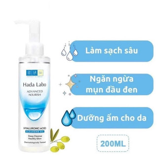 Dầu Tẩy Trang Hada Labo Hadalabo Advanced Nourish Hyaluron 200Ml