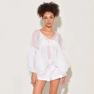 RedA | Áo voan tay phồng kiểu babydoll - Lucy Top