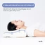 Combo Ruột gối chống đau mỏi cổ vai gáy và Vỏ gối lụa Tencel Sen Đá Home Bedding trơn màu
