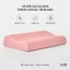Combo Ruột gối chống đau mỏi cổ vai gáy và Vỏ gối lụa Tencel Sen Đá Home Bedding trơn màu