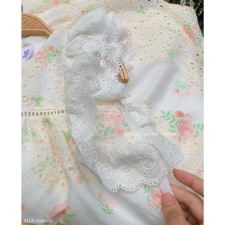 [ B&G ] Váy bé gái thiêu hoa thô boi cao cấp 2 lớp kết hợp phối ren, size bé từ 2-11y( 40kg )