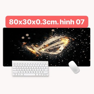 Lót chuột CỠ LỚN 59 mẫu kích thước 80x30cm pad chuột cao su gaming cỡ lớn speed bo viền chắc chắn