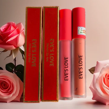 son kem Siêu Lì Eve’s love VeLvet Lip Tint nhập khẩu Hàn Quốc lên màu Tự nhiên không trôi 4,5g