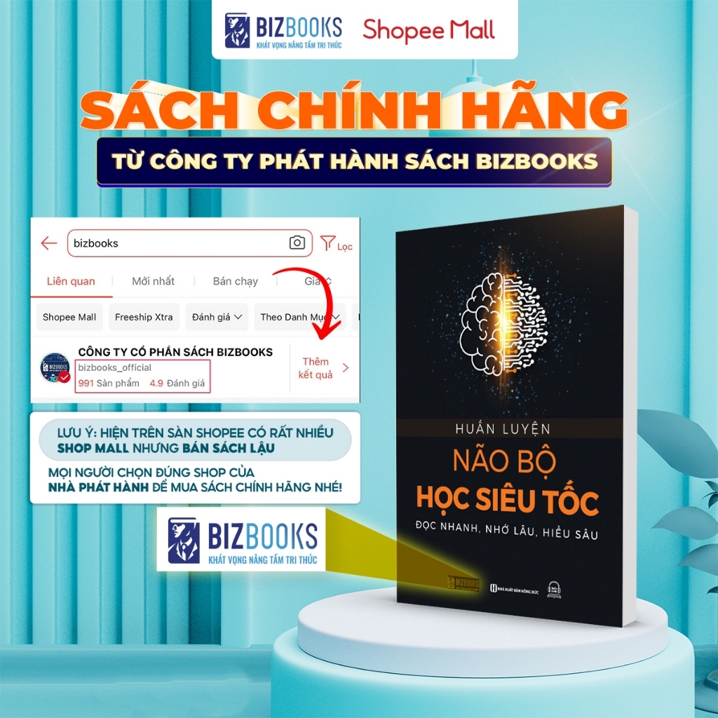 Combo Sách 2 Cuốn: Phương Pháp Học Tập Của Simon và Huấn Luyện Não Bộ Học Siêu Tốc - Bizbooks