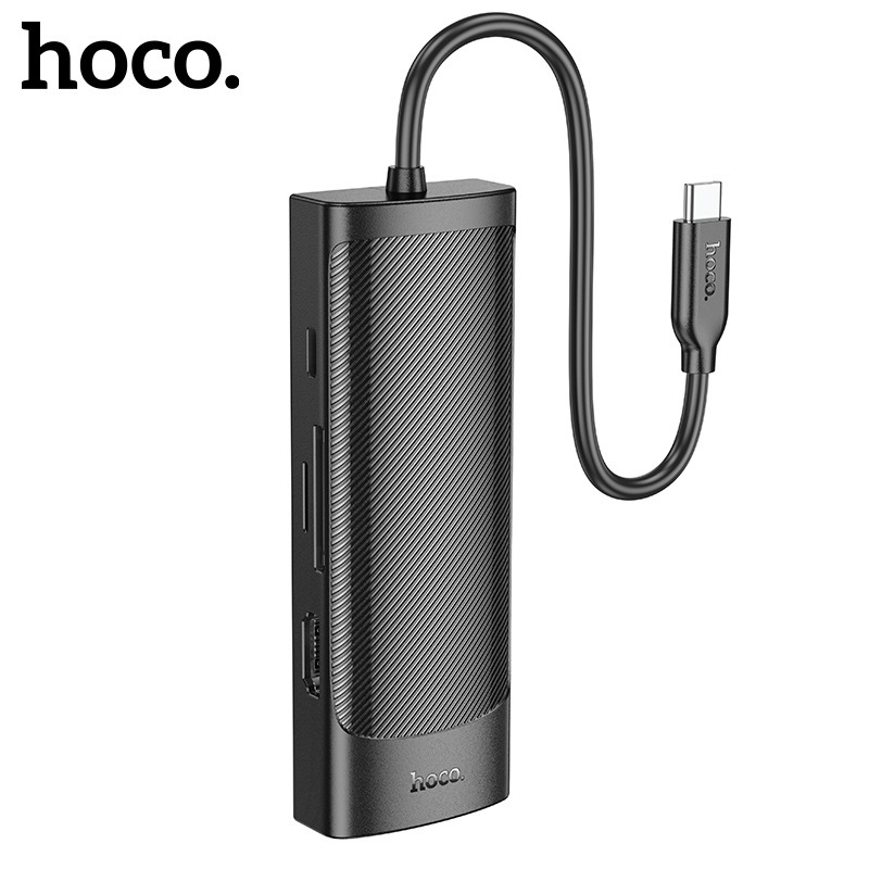 Bộ chuyển HUB đa chức năng 8 in 1 Hoco HB44 chân Type C ra 2 USB + 2 ...