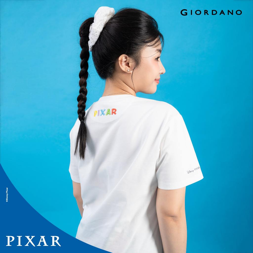 Ảnh GIORDANO Áo Thun Ngắn Tay Nữ Monster INC Print Tee 05394274 2