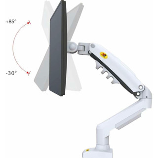 NB-F80 [Trắng] Gía Treo Màn Hình Máy Tính 17 - 30 Inch - Arm Màn Hình Xoay 360 Độ