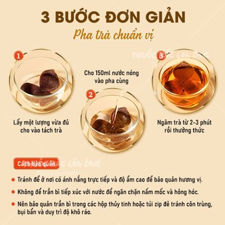 Trần bì Tân Hội 100g, vỏ quýt khô Quảng Đông, gác bếp, vỏ dày, thơm, sạch - Lãn Ông