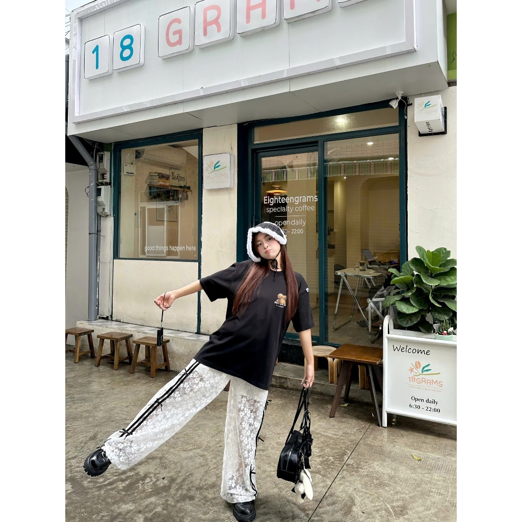 Ảnh Áo thun FIDE Teddy phông unisex form rộng local brand nam nữ cổ tròn oversize - AT128 2