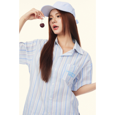 Nón lưỡi trai CEMMERY Local Brand Chính Hãng Nón Cột Nơ Stripe Hat Kẻ Sọc 3 Màu