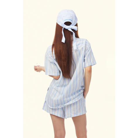 Nón lưỡi trai CEMMERY Local Brand Chính Hãng Nón Cột Nơ Stripe Hat Kẻ Sọc 3 Màu