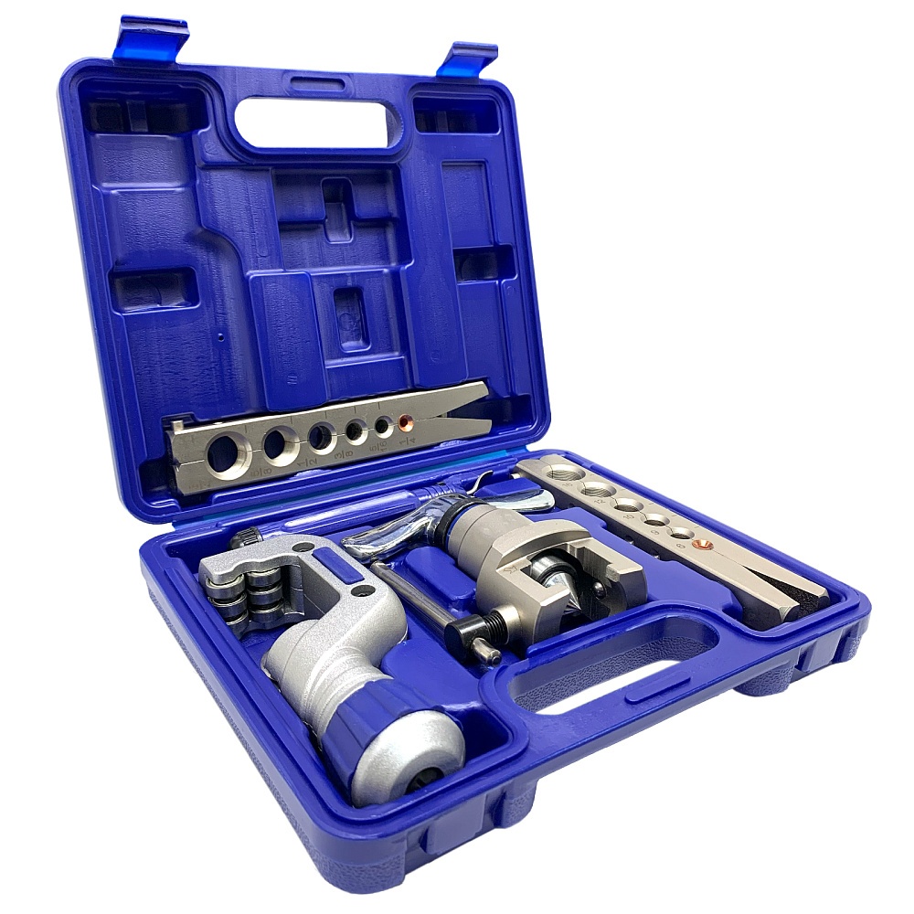 Bộ dụng cụ lã ống/nong ống đồng/thép gồm 5 chi tiết WORKPRO WP303001 cắt ống 4 - 32mm, kẹp ống 6 - 19mm (1/4 - 3/4 inch)