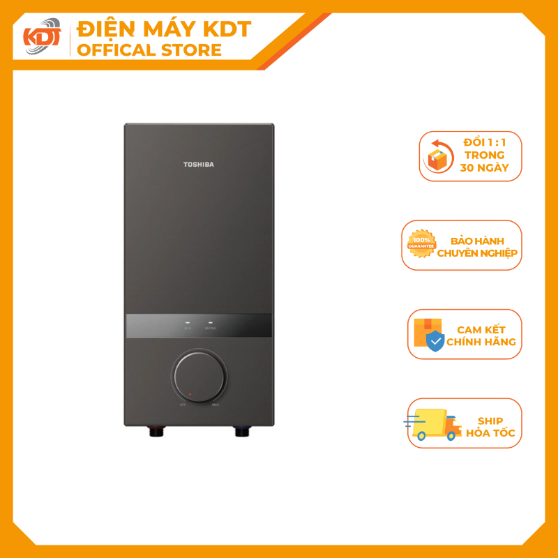 Máy tắm nóng trực tiếp Toshiba 4500W TWH-45MCNVN(S)-WB (không bơm)