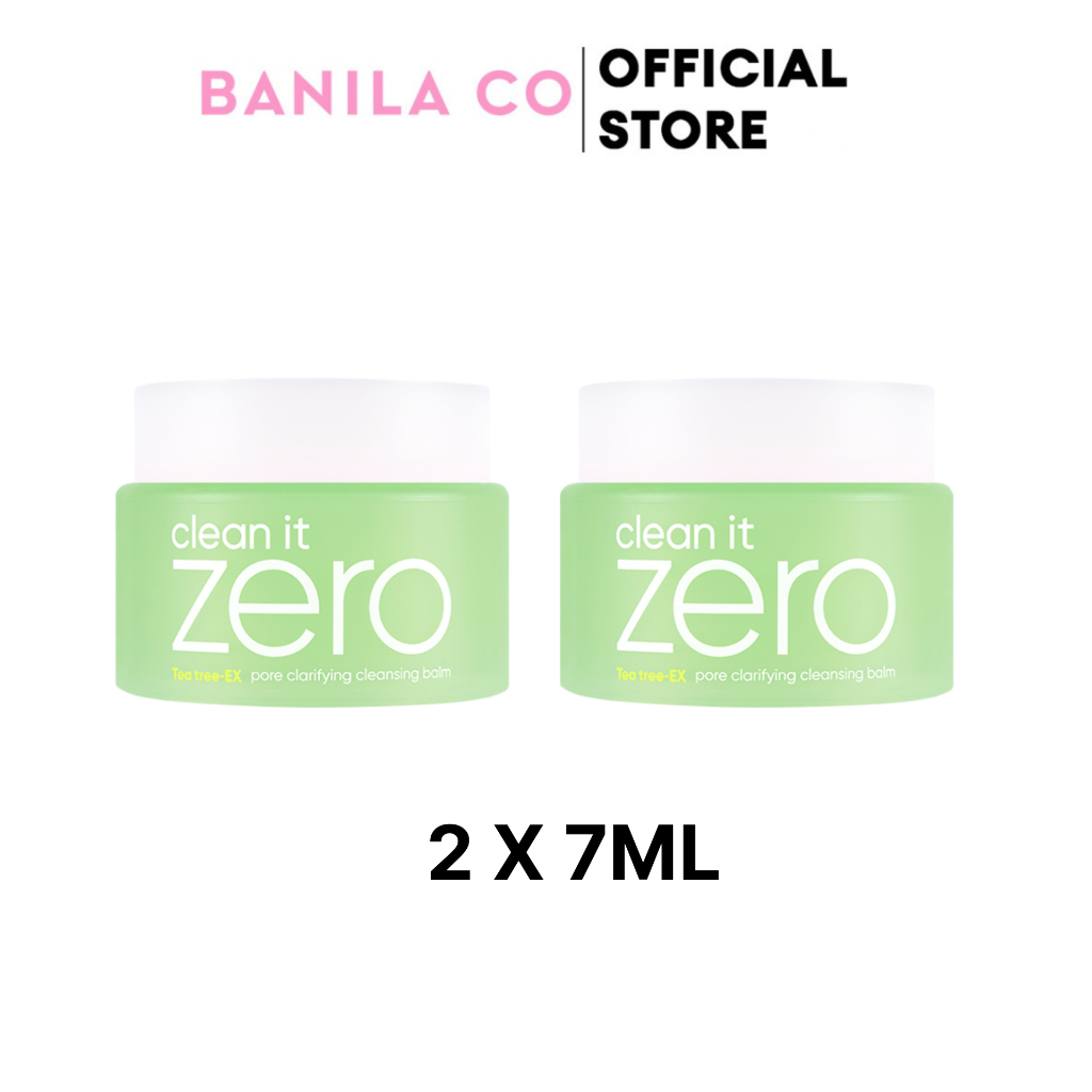 Set 2 Sáp tẩy trang BANILA CO Clean It Zero Cleansing Balm Pore Clarifying Blister (2x7ml)