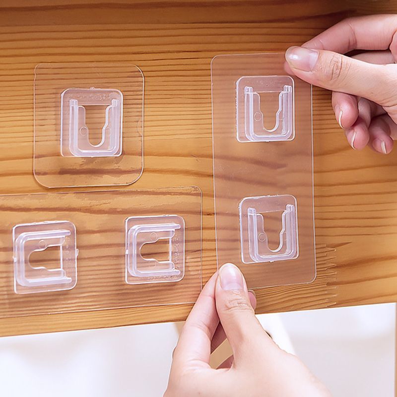 COD🔮🔮2pcs Miếng Dán Chữ U Dự Phòng Treo Kệ, Ổ Điện -0dự phòng dùng cho ...
