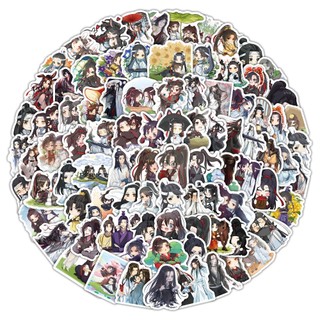 /hàng sẵn/ Set 100 stickers Ma đạo tổ sư chống nước hình dán dễ thương Ngụy Vô Tiện Lam Vong Cơ BL Manhua Manhwa