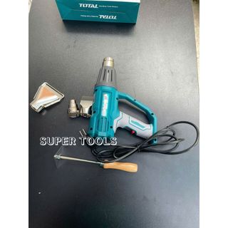 TOTAL Máy thổi nhiệt CS 2000W TB20078/ TB20045/ TB20056 + phụ kiện Có thể điều chỉnh nhiệt độ - màn hình LED