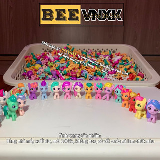 Bộ 22 mô hình ngựa Pony bé nhỏ 3cm Mini World Magic xuất xịn - BEE VNXK