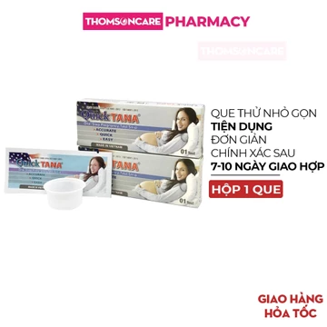 Que thử thai QuickTana Tanaphar, que thử thai tiện lợi sau 7-10 ngày giao hợp - Hộp 1 que