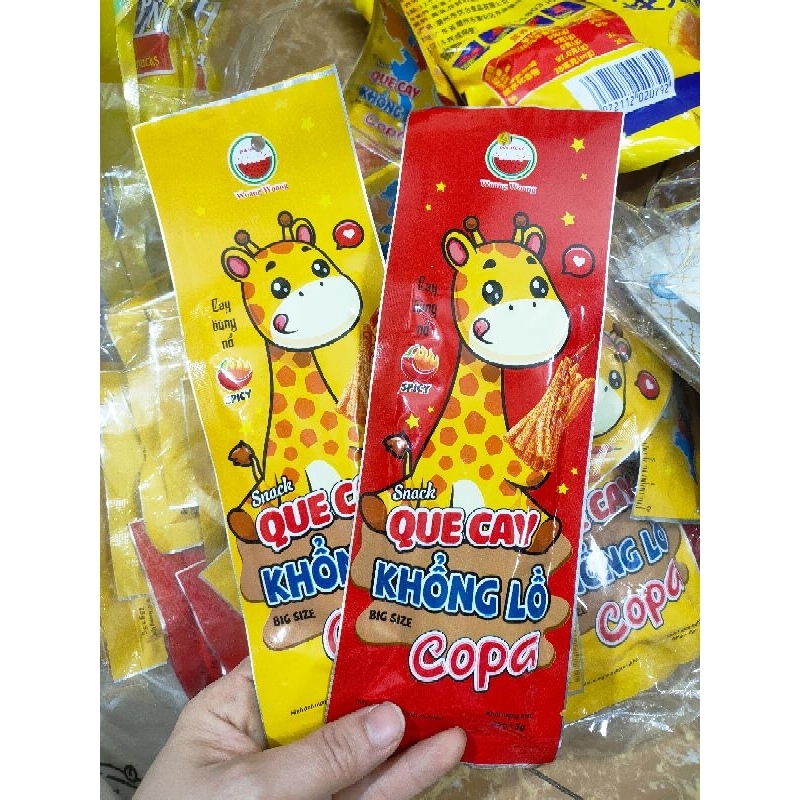 com bo 10 gói snack que cay khổng lồ copa | Shopee Việt Nam