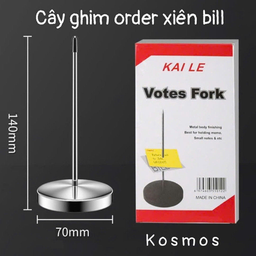 Cây ghim bill - cọc xiên order inox | Shopee Việt Nam