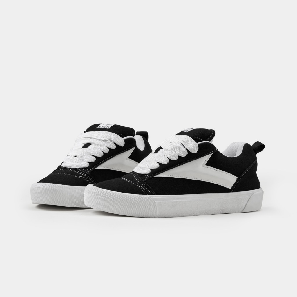 Ảnh Giày Thể Thao Sneaker Nam Nữ Second Sunday Right Arrow Đế Tăng Chiều Cao 4cm SK17 3
