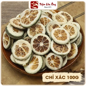 Chỉ xác 100g, cam chanh già thái phơi khô, lợi tiêu hóa, tiêu đờm, lợi tiểu hiệu quả - Tiệm lãn ông