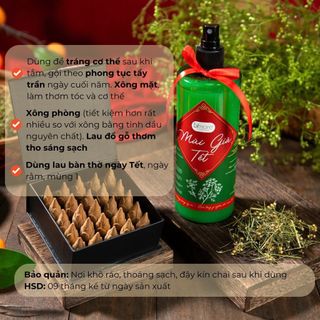 Xịt thơm Mùi già TẾT Bimore - Mùi hương mang ký ức - Quà tặng ý nghĩa cho mùa Tết
