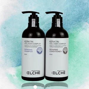 Bộ gội xả cao cấp ELCHE KERATIN COLLAGEN