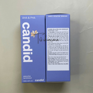 Gel Tẩy Tế Bào Chết Giúp Da Sạch, Mịn Màng Candid AHA & PHA Gel Exfoliant 100ml
