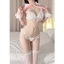 Set cosplay thỏ bông có đuôi kèm nón siêu dễ thương gợi cảm đồ lót bé thỏ bunny trắng xinh đáng yêu BIKI HOUSE N839