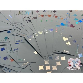 Bộ Bài Tây Galaxy Phản Quang Tráng Gương Cao Cấp | Thẻ Bài Sưu Tầm Đáng Yêu