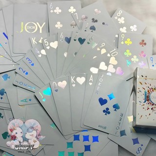 Bộ Bài Tây Galaxy Phản Quang Tráng Gương Cao Cấp | Thẻ Bài Sưu Tầm Đáng Yêu