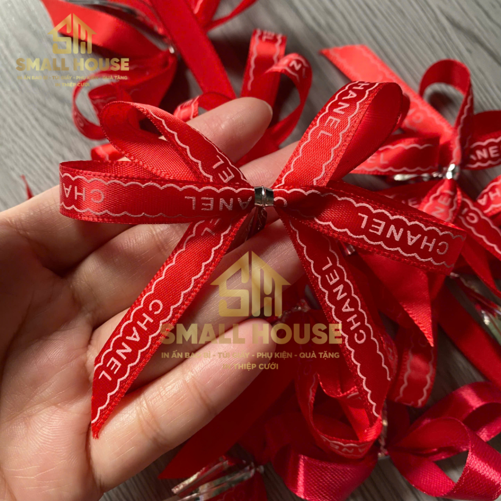 COMBO 15 Nơ lụa nhiều màu sắc dùng trang trí quà tặng siêu xinh