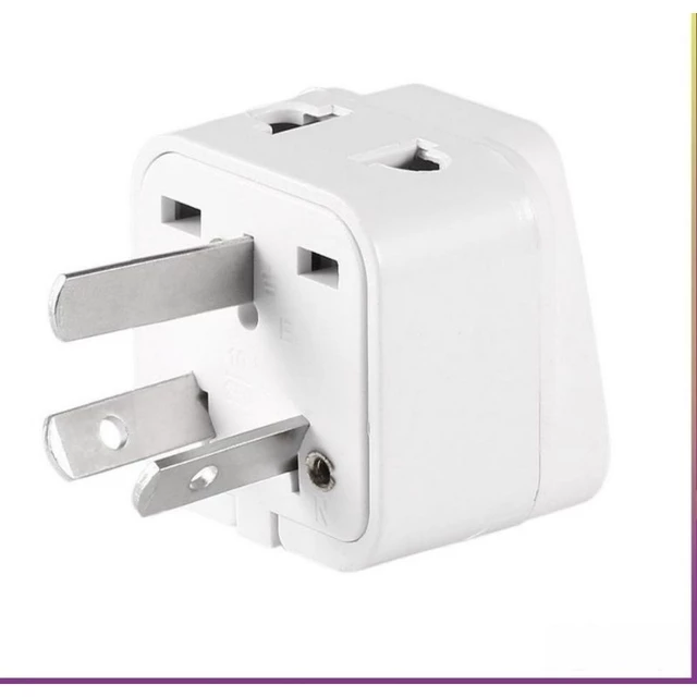 Phích Cắm Chuyển Đổi Phích Cắm 3 Chấu Của Trung Quốc/Úc Sang Phích Cắm Chuẩn Đức/Anh/Mỹ thích hợp cho du lịch