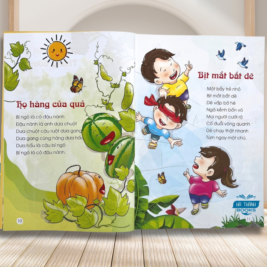 Sách Những Bài Đồng Dao Cho Bé (Dành Cho Trẻ Tập Nói, Tập Đọc)