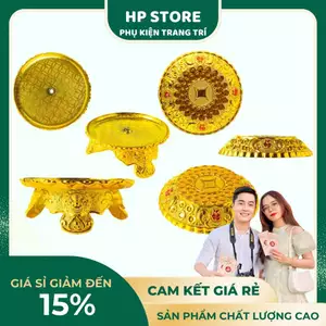 Đế làm tháp tỏi thần tài trang trí tết Ất Tỵ 2025
