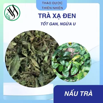 Xạ đen Hòa Bình, trà nguyên lá và trà túi lọc, gói 1kg