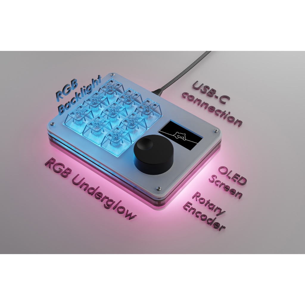 Keypad Kawii9 - Bàn phím cơ macropad 9 nút có thể tùy chỉnh (chạy QMK ...