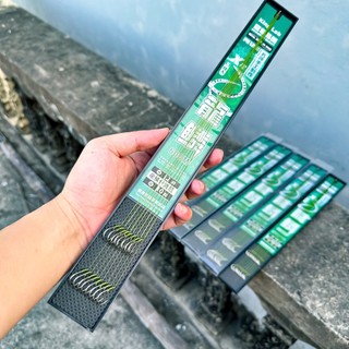 Thẻo Dù Câu Đài Buộc Sẵn Quán Quân 12 Lõi Lưỡi Gân bạc Tải Cá Khủng Nhiều Kích Thước