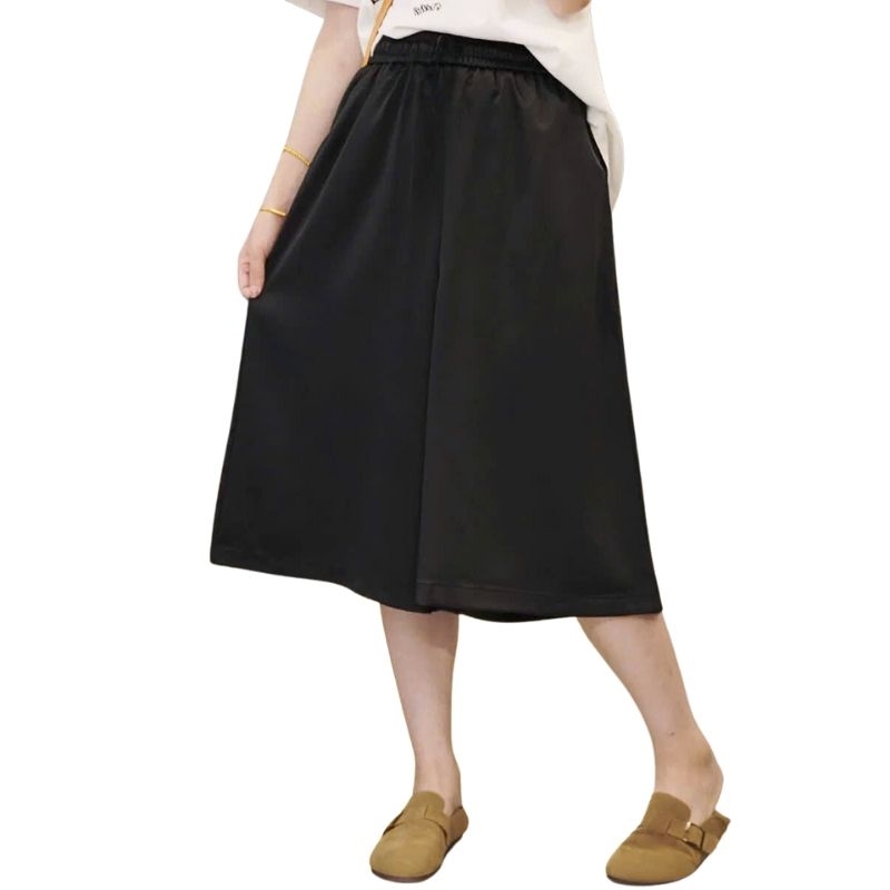45-110KG Quần Giả Váy Có Túi Lưng Thun Bigsize Ống Siêu Rộng Dáng Xòe Thời Trang - MÃ 27 VÀ 43
