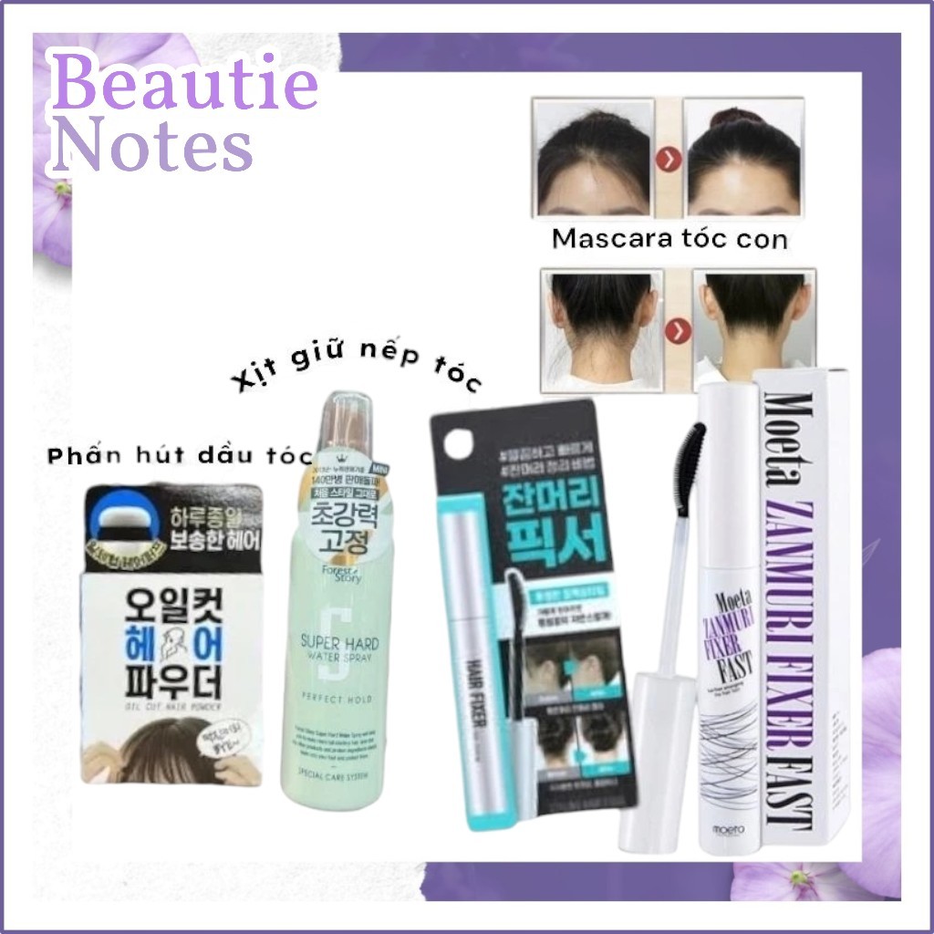 (SẴN HOẢ TỐC) Chuốt tóc con định hình nếp tóc moeta hair fixer, daiso ...