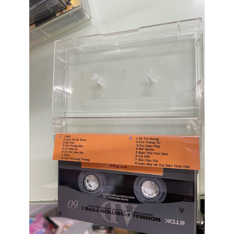 Băng Cassette NGỌT Mixtape