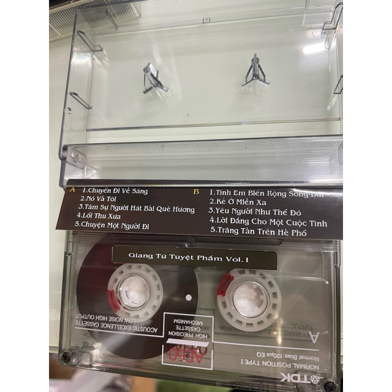 Băng Cassette Giang Tử Tuyệt Phẩm Vol1