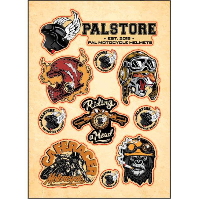 Sticker PAL STORE hình dán cao cấp chống thấm nước | Shopee Việt Nam
