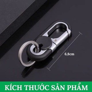 Móc Chìa Khóa Ô Tô Xe Máy VERSION 3 – Chất Liệu Làm Bằng Thép Hợp Kim Không Gỉ Chất Lượng Cao, Bền Bỉ