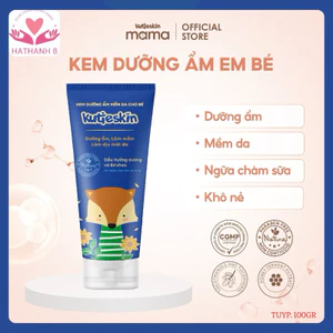 KUTIESKIN DƯỠNG ẨM TUÝP TO 100G, Kem dưỡng ẩm cho bé sơ sinh và trẻ nhỏ, giúp làm mềm da ẩm sâu 100g