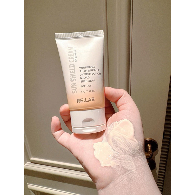 Kem body Re:lab whitening body lotion 200ml - hạn 2028 Hàn Quốc kem body relab  IS201