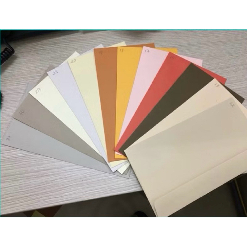 PHÔI PHONG BÌ TRỐNG ĐỒNG KT10,5x18,5CM CÁC MÀU (100 CÁI) - VPP QUỐC HUY.